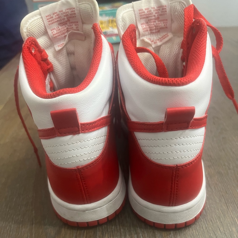 Nike Dunk High Championship White Red